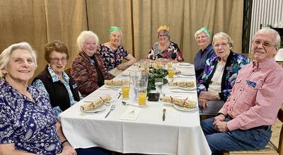 Members enjoying morning tea at one of our meetings